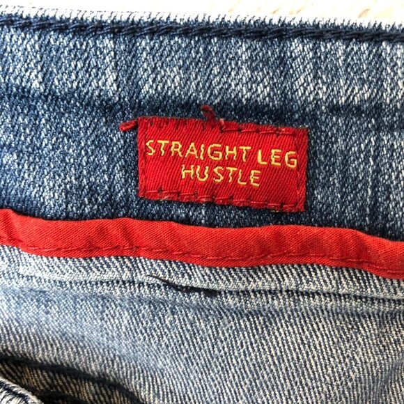 Vintage Sasson Women's Jeans Size 14 36x30 Straight Leg Hustle Blue Classic - Picture 10 of 16